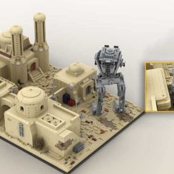 Star Wars Tatooine Mos Eisley City MOC-53045 UCS Architecture City Street View 14485Pcs Modular Building Blocks Kids Toy Gift C5175 Star Wars Tatooine Mos Eisley City MOC-53045 UCS Architecture City Street View 14485Pcs Modular Building Blocks Kids Toy Gift C5175 - Image 6