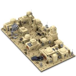 Star Wars Tatooine Mos Eisley City MOC-53045 UCS Architecture City Street View 14485Pcs Modular Building Blocks Kids Toy Gift C5175 Star Wars Tatooine Mos Eisley City MOC-53045 UCS Architecture City Street View 14485Pcs Modular Building Blocks Kids Toy Gift C5175 - Image 3