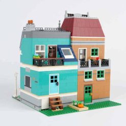 European Style Bookshop 10270 City Street View Ideas Creator Expert Series 2504Pcs Modular Building Blocks Kids Toy JJ001 10201 85017 Bookshop 10270 Lepin 10201 City Street View Ideas Creator Series Modular Building Blocks Kids Toy