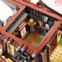 Ninjago Movie 70618 Destiny's Bounty Ship Masters of Spinjitzu 2455Pcs Building Blocks Bricks Kids Toy ZM82203 06057 82203 19059 Ninjago Destiny's Bounty Ship 70618 Lepin 06057 Building Blocks Kids Toys