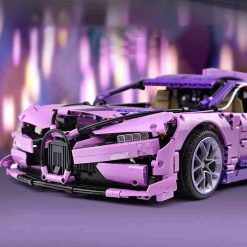 Bugatti Chiron Technic Super Purple Race Car 0016 Hyper Car 3607Pcs Mini Building Blocks Kids Toy Gift 42083 Bugatti Chiron Technic Super Purple Race Car 0016 Hyper Car 3607Pcs Mini Building Blocks Kids Toy Gift 42083 - Image 5