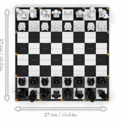 Harry Potter Hogwarts Wizard's Chess Board 76392 Ideas Creator Series Witchcraft and Wizardry 876Pcs Building Blocks Bricks Kids Toy Gift 1028 Harry Potter Hogwarts Wizard's Chess Board 76392 Ideas Creator Series Witchcraft and Wizardry 876Pcs Building Blocks Bricks Kids Toy Gift 1028 - Image 3