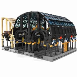 Mould King 12001 Harry Potter 93/4 Railway station Platform Building blocks kids toys