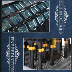 Mould King Harry Potter Railway Train Station 12011 Magic 9¾ Platform Witchcraft and Wizardry 3318Pcs Building Blocks Bricks Kids Toy Gift Mould King Harry Potter Railway Train Station 12011 Magic 9¾ Platform Witchcraft and Wizardry 3318Pcs Building Blocks Bricks Kids Toy Gift - Image 6
