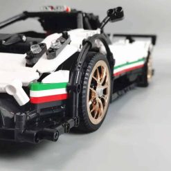 Mould King 13060 Pagani Zonda R Technic Racing Super Sports Hyper Car 2299Pcs Building Blocks Kids Toy Gift Mould King Pagani Zonda R 13060 Racing Car Building Blocks Kids Toys