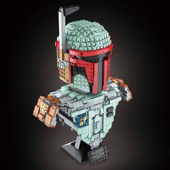 Mould King Star Wars Book Of Boba Fett Bust Figure Mandalorian 21021 Ideas Creator Expert Series 1268Pcs Building Blocks Kids Toy Gift Mould King Star Wars Book Of Boba Fett Bust Figure Mandalorian 21021 Ideas Creator Expert Series 1268Pcs Building Blocks Kids Toy Gift - Image 2