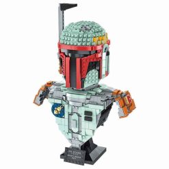Mould King Star Wars Book Of Boba Fett Bust Figure Mandalorian 21021 Ideas Creator Expert Series 1268Pcs Building Blocks Kids Toy Gift Mould King Star Wars Book Of Boba Fett Bust Figure Mandalorian 21021 Ideas Creator Expert Series 1268Pcs Building Blocks Kids Toy Gift - Image 3