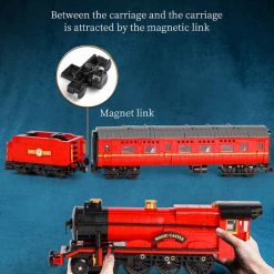 Mould King Harry Potter Hogwarts Express Train YX-12010 Magic With Motor 2086Pcs Building Blocks Bricks Kids Toy Mould King Harry Potter Hogwarts Express Train YX-12010 Magic With Motor 2086Pcs Building Blocks Bricks Kids Toy - Image 7