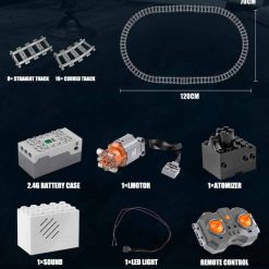 Mould King Harry Potter Hogwarts Express Train YX-12010 Magic With Motor 2086Pcs Building Blocks Bricks Kids Toy Mould King Harry Potter Hogwarts Express Train YX-12010 Magic With Motor 2086Pcs Building Blocks Bricks Kids Toy - Image 8