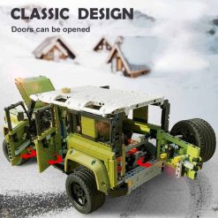 Mould King Land Rover Defender Technic 13175 Creator Off Road SUV Defender Race Car 2758Pcs Building Blocks Kids Toy Gift Mould King 13175 Land Rover Technic Ideas Creator SUV off road defender Building blocks