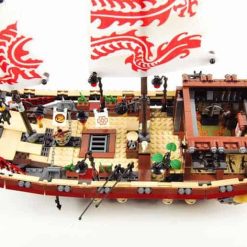 Ninjago Movie 70618 Destiny's Bounty Ship Masters of Spinjitzu 2455Pcs Building Blocks Bricks Kids Toy ZM82203 06057 82203 19059 Ninjago Destiny's Bounty Ship 70618 Lepin 06057 Building Blocks Kids Toys