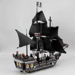 Pirates of the Caribbean Black Pearl 4184 Captain Jack Sparrow Pirate Ship 804Pcs Building Blocks Bricks Kids Toy 9009 180045 4184 16006 Pirates of the Caribbean Black Pearl 4184 Captain Jack Sparrow Pirate Ship 804Pcs Building Blocks Bricks Kids Toy 9009 180045 4184 16006 - Image 3