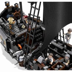 Pirates of the Caribbean Black Pearl 4184 Captain Jack Sparrow Pirate Ship 804Pcs Building Blocks Bricks Kids Toy 9009 180045 4184 16006 Pirates of the Caribbean Black Pearl 4184 Captain Jack Sparrow Pirate Ship 804Pcs Building Blocks Bricks Kids Toy 9009 180045 4184 16006 - Image 4