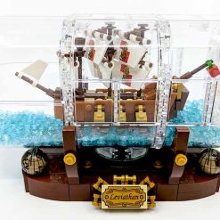 Pirates of the Caribbean Leviathan Ship in Bottle 21313 Pirate Ship 960Pcs Building Blocks Bricks Kids Toy 92117 11050 S7303 8001 Pirates of the Caribbean Leviathan Ship in Bottle 21313 Pirate Ship 960Pcs Building Blocks Bricks Kids Toy 92117 11050 S7303 8001 - Image 4
