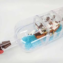 Pirates of the Caribbean Leviathan Ship in Bottle 21313 Pirate Ship 960Pcs Building Blocks Bricks Kids Toy 92117 11050 S7303 8001 Pirates of the Caribbean Leviathan Ship in Bottle 21313 Pirate Ship 960Pcs Building Blocks Bricks Kids Toy 92117 11050 S7303 8001 - Image 2