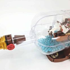 Pirates of the Caribbean Leviathan Ship in Bottle 21313 Pirate Ship 960Pcs Building Blocks Bricks Kids Toy 92117 11050 S7303 8001 Pirates of the Caribbean Leviathan Ship in Bottle 21313 Pirate Ship 960Pcs Building Blocks Bricks Kids Toy 92117 11050 S7303 8001 - Image 3