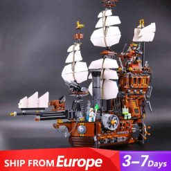 Metlabeard's Sea cow 70810 Lepin 16002 Pirates of the Caribbean Pirate Ship Ideas Creator Building Blocks Kids Toy