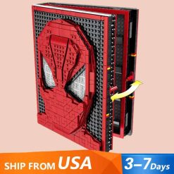 Spider Man Minifigure Book Avengers Marvel Ideas Creator Building Blocks kids toy