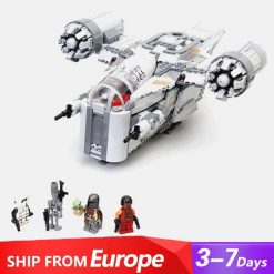 Star Wars 75292 King 60017 Mandalorian Razor Crest Boba Fett Building blocks kids toys