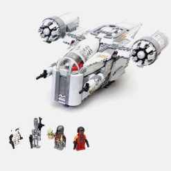 Star Wars 75292 King 60017 Mandalorian Razor Crest Boba Fett Building blocks kids toys