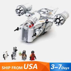 Star Wars 75292 King 60017 Mandalorian Razor Crest Boba Fett Building blocks kids toys