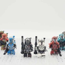Star Wars Heavy Mandalorian 8 Brick Figures Army Collection Kids Toys Gift Free Shipping Star Wars Heavy Mandalorian 8 Brick Figures Army Collection Kids Toys Gift Free Shipping - Image 3