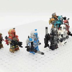 Star Wars Heavy Mandalorian 8 Brick Figures Army Collection Kids Toys Gift Free Shipping Star Wars Heavy Mandalorian 8 Brick Figures Army Collection Kids Toys Gift Free Shipping - Image 2