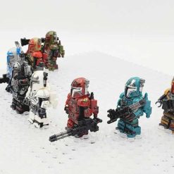 Star Wars Heavy Mandalorian 8 Brick Figures Army Collection Kids Toys Gift Free Shipping Star Wars Heavy Mandalorian 8 Brick Figures Army Collection Kids Toys Gift Free Shipping - Image 4