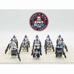 Star Wars Mandalorian 501 Squadron Rex Jesse Echo Minifigures Kids Toy