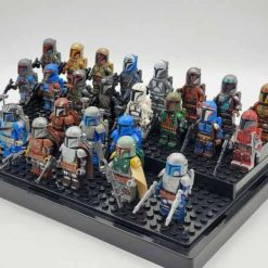 Star Wars Mandalorian Army 25 Brick Figures Boba Fett Pre Viszla Bo Katan Collection Kids Toys Star Wars Mandalorian Army 25 Brick Figures Boba Fett Pre Viszla Bo Katan Collection Kids Toys - Image 4