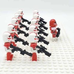 Star Wars Mandalorian Commander Fox Coruscant Guards 21 Brick Figures Army Kids Toys Gift Free Shipping Star Wars Mandalorian Commander Fox Coruscant Guards 21 Brick Figures Army Kids Toys Gift Free Shipping - Image 2