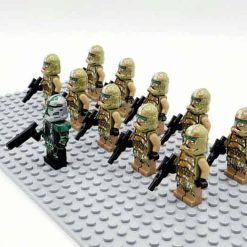 Star Wars Mandalorian Commander Gree Kashyyyk Clone Troopers Army 21 Brick Figures Collection Kids Toys Gift Free Shipping Star Wars Mandalorian Commander Gree Kashyyyk Clone Troopers Army 21 Brick Figures Collection Kids Toys Gift Free Shipping - Image 4