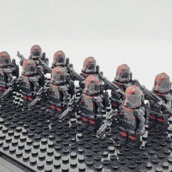 Star Wars Mandalorian Darth Vader Inferno Troopers Army 21 Brick Figures Collection Kids Toys Gift Free Shipping Star Wars Mandalorian Darth Vader Inferno Troopers Army 21 Brick Figures Collection Kids Toys Gift Free Shipping - Image 4