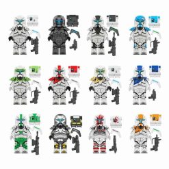 Star Wars Mandalorian Delta Squadron 12 Brick Figures Army Collection Kids Toys Gift Free Shipping Star Wars Mandalorian Delta Squadron 12 Brick Figures Army Collection Kids Toys Gift Free Shipping - Image 7
