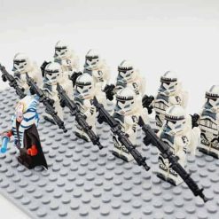 Star Wars Mandalorian Jedi Shaak Ti Kamino Army 21 Brick Figures Collection Kids Toys - Image 4