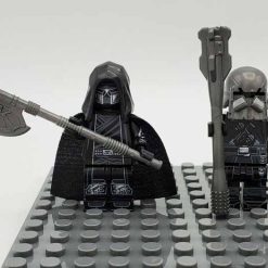 Star Wars Mandalorian Knights of Ren Kylo Ren Army 8 Brick Figures Collection Kids Toys Gift Free Shipping Star Wars Mandalorian Knights of Ren Kylo Ren Army 8 Brick Figures Collection Kids Toys Gift Free Shipping - Image 3