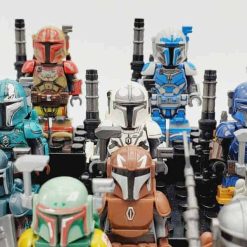 Star Wars Mandalorian MEGA Army 20 Brick Figures Collection Kids Toys Gift Free Shipping Star Wars Mandalorian MEGA Army 20 Brick Figures Collection Kids Toys Gift Free Shipping - Image 5