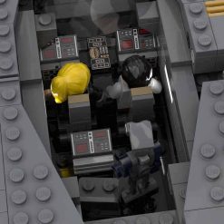 Star Wars Rogue Shadow The Force Unleashed Shuttle MOC-49201 Space Ship with Interior 1608Pcs Building Blocks Kids Toy Gift C5722 Star Wars Rogue Shadow The Force Unleashed Shuttle MOC-49201 Space Ship with Interior 1608Pcs Building Blocks Kids Toy Gift C5722 - Image 4