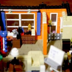 Jiestar 89106 Friends Central Perk Big Bang Theory Apartment TV Show Ideas Creator 4294Pcs Modular Building Blocks Kids Toy Jiestar 89106 Friends Central Perk Big Bang Theory Apartment TV Show Ideas Creator 4294Pcs Modular Building Blocks Kids Toy - Image 8