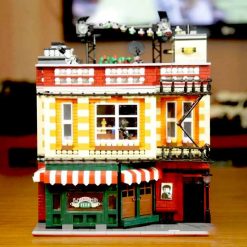 Urge 10189 Friends Central Perk Big Bang theory TV show Set Apartments Ideas Creator Series Building blocks Kids Toys