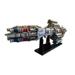 Babylon 5 EAS Agamemnon Military Transport Space Ship Destroyer MOC-12902 UCS 4720Pcs Building Blocks Kids Toy Gift C716 Babylon 5 EAS Agamemnon Military Transport Space Ship Destroyer MOC-12902 UCS 4720Pcs Building Blocks Kids Toy Gift C716 - Image 2