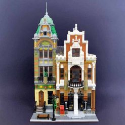 Post Office Jiestar 89126 City Street View Ideas Creator Expert Series 4560Pcs Modular Building Blocks Kids Toy Gift Post Office Jiestar 89126 City Street View Ideas Creator Expert Series 4560Pcs Modular Building Blocks Kids Toy Gift - Image 2