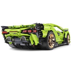 Mould King 13057 Lamborghini Sian FKP 37 Super Race Hyper Car Technic 3819Pcs Building Blocks Kids Toy Gift Mould King 13057 Lamborghini Sian FKP 37 Super Race Hyper Car Technic 3819Pcs Building Blocks Kids Toy Gift - Image 4