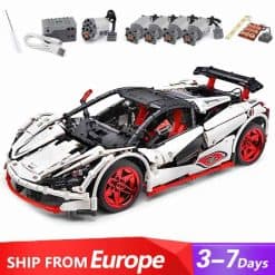 Mould King 13067 Icarus Super Car with Remote Control Technic building blocks Kids Toys
