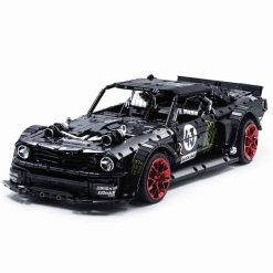 Mould King 13108 Ford Mustang Hoonicorn Technic Rally Race Car ideas creator Building Blocks Kids Toys
