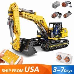 Mould King 13112 Excavator Truck Mechanical Digger Technic Remote Control Building blocks Kids Toy