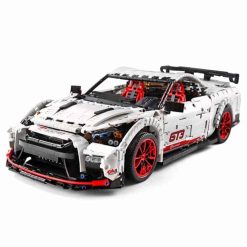 Nissan GTR GT3 Mould King 13172 Super Sport Car Technic Building Blocks Kids Toys