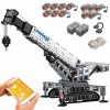 Mould King 17002 Liebherr LTR 11200 Construction Crane Technic LEGO building blocks kids Toys