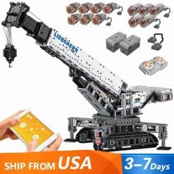 Mould King 17002 Liebherr LTR 11200 Construction Crane Technic LEGO building blocks kids Toys