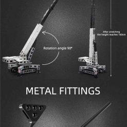 Mould King 17002 Liebherr LTR 11200 Construction Crane Technic Remote Control 4000Pcs Building Blocks Bricks Kids Toy Mould King 17002 Liebherr LTR 11200 Construction Crane Technic LEGO building blocks kids Toys